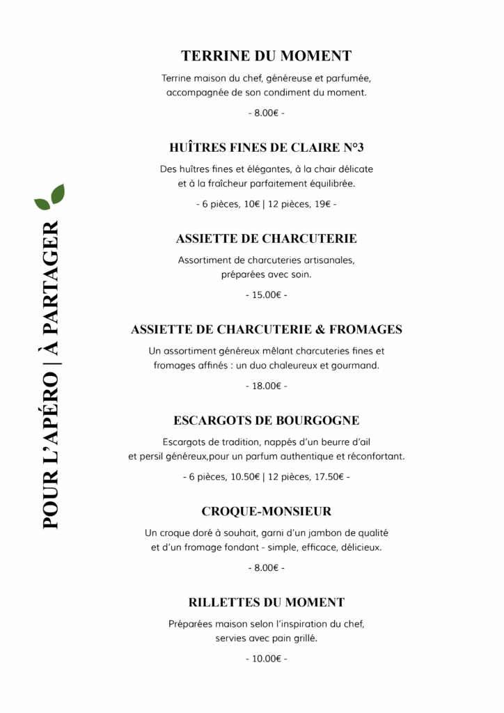 Carte Auberge Hempempont